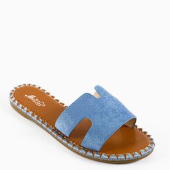 Papuci dama Freska Albastre 6