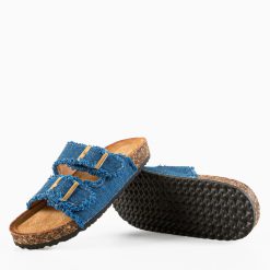 Papuci dama Sanka Albastri 2 6