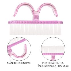 Perie Praf Unghii SensoPRO Milano Crystal Pink 2