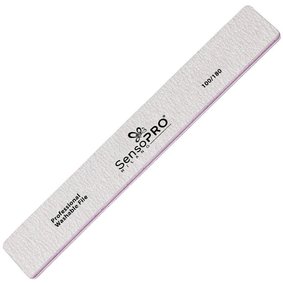Pila Unghii Lata granulatia 100/180 - SensoPRO Milano-Accesorii Unghii > Pile Unghii / Buffer