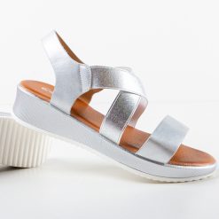 Platforme dama Banba Argintii 5