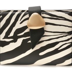 Portofel ALDO alb-negru