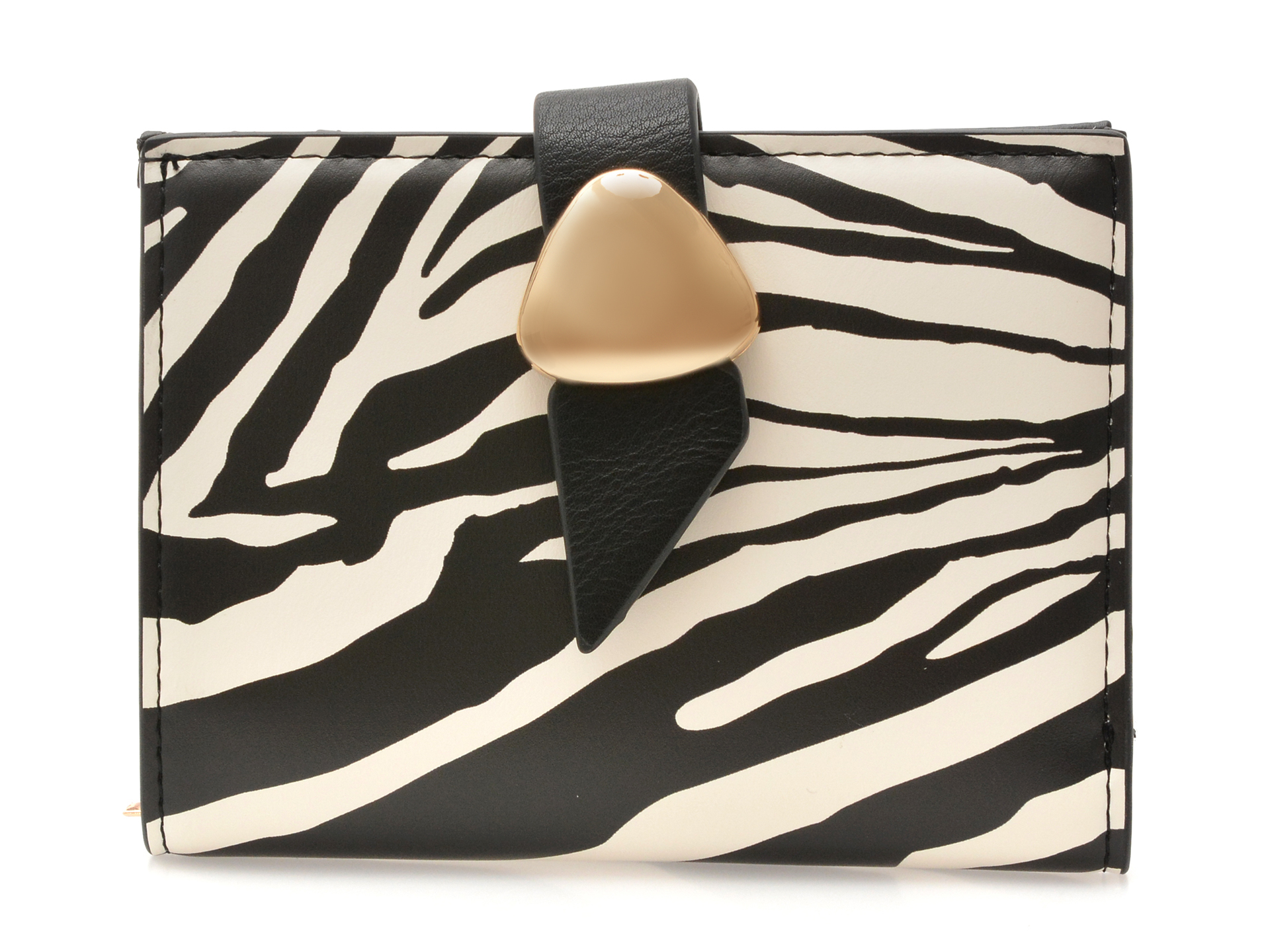 Portofel ALDO alb-negru