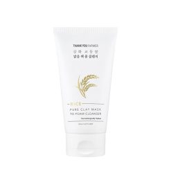 Rice pure clay mask to foam cleanser  150 ml-Ingrijirea pielii-