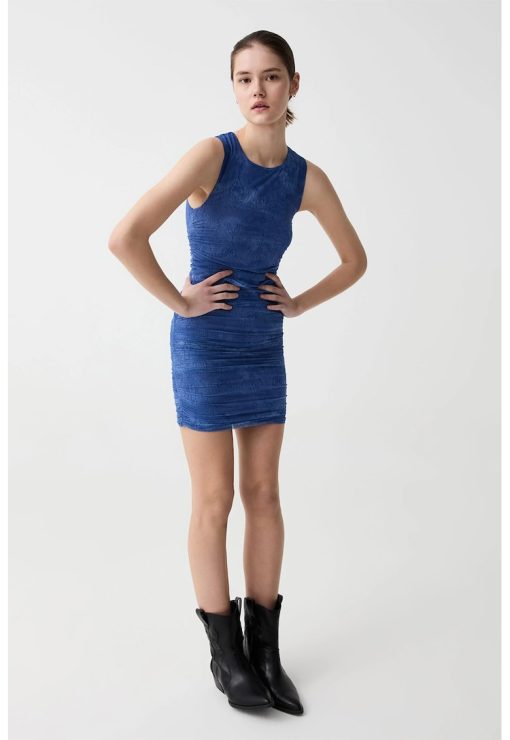 Rochie bodycon drapata-FEMEI/IMBRACAMINTE/Rochii-IMBRACAMINTE/Rochii