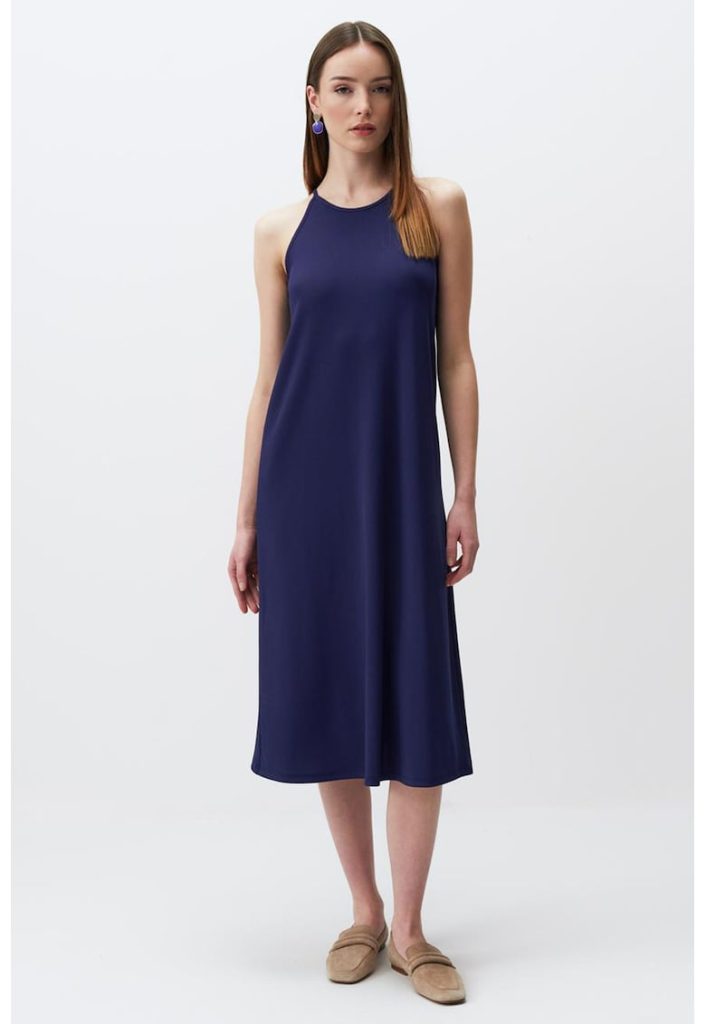 Rochie cu decolteu in rotund - fara maneci-FEMEI/IMBRACAMINTE/Rochii-IMBRACAMINTE/Rochii