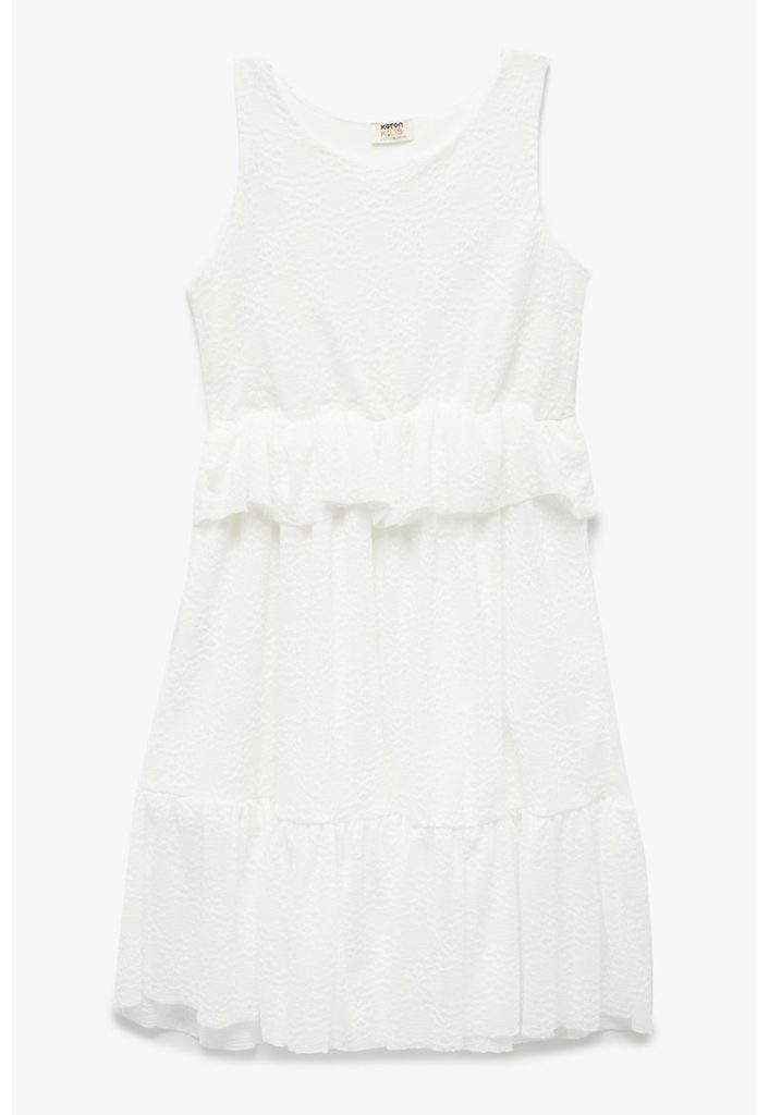 Rochie fara maneci cu broderie-FETE/IMBRACAMINTE/Rochii-IMBRACAMINTE/Rochii