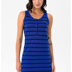 Rochie mini cu model in dungi-FEMEI/IMBRACAMINTE/Rochii-IMBRACAMINTE/Rochii