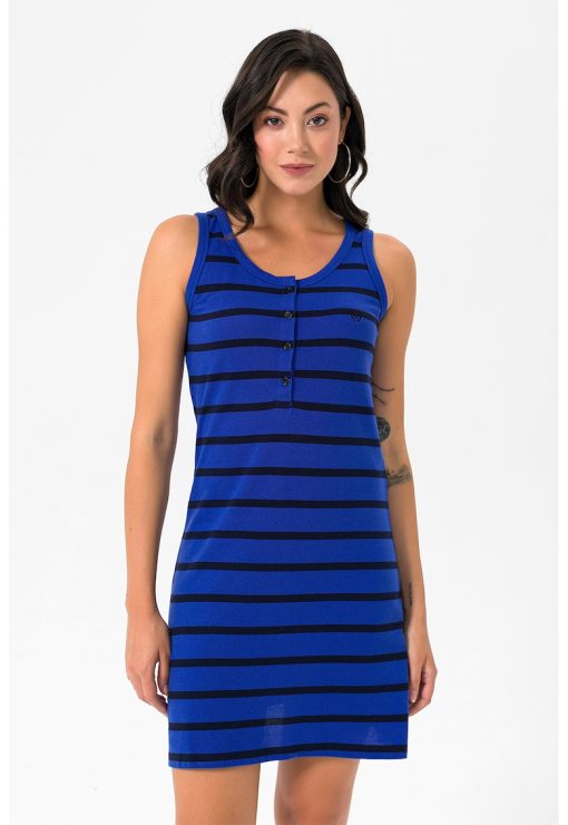 Rochie mini cu model in dungi-FEMEI/IMBRACAMINTE/Rochii-IMBRACAMINTE/Rochii