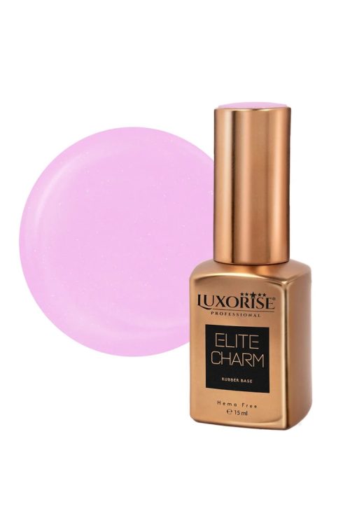 Rubber Base Hema Free  ELITE CHARM - Pearly Bloom 15ml-FEMEI/INGRIJIRE COSMETICA/Produse cosmetice-INGRIJIRE COSMETICA/Produse cosmetice