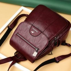 Rucsac dama Disu GT348 rosu inchis 3