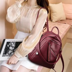 Rucsac dama Hayden GT1338 bordo 3