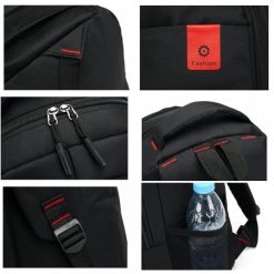 Rucsac pentru barbati Elias GT1486 multifunctional laptop calatorii negru 6