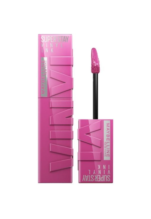 Ruj lichid rezistent cu stralucire de vinil  SuperStay Vinyl Ink 160 Sultry  - 4.2 ml-FEMEI/INGRIJIRE COSMETICA/Produse cosmetice-INGRIJIRE COSMETICA/Produse cosmetice