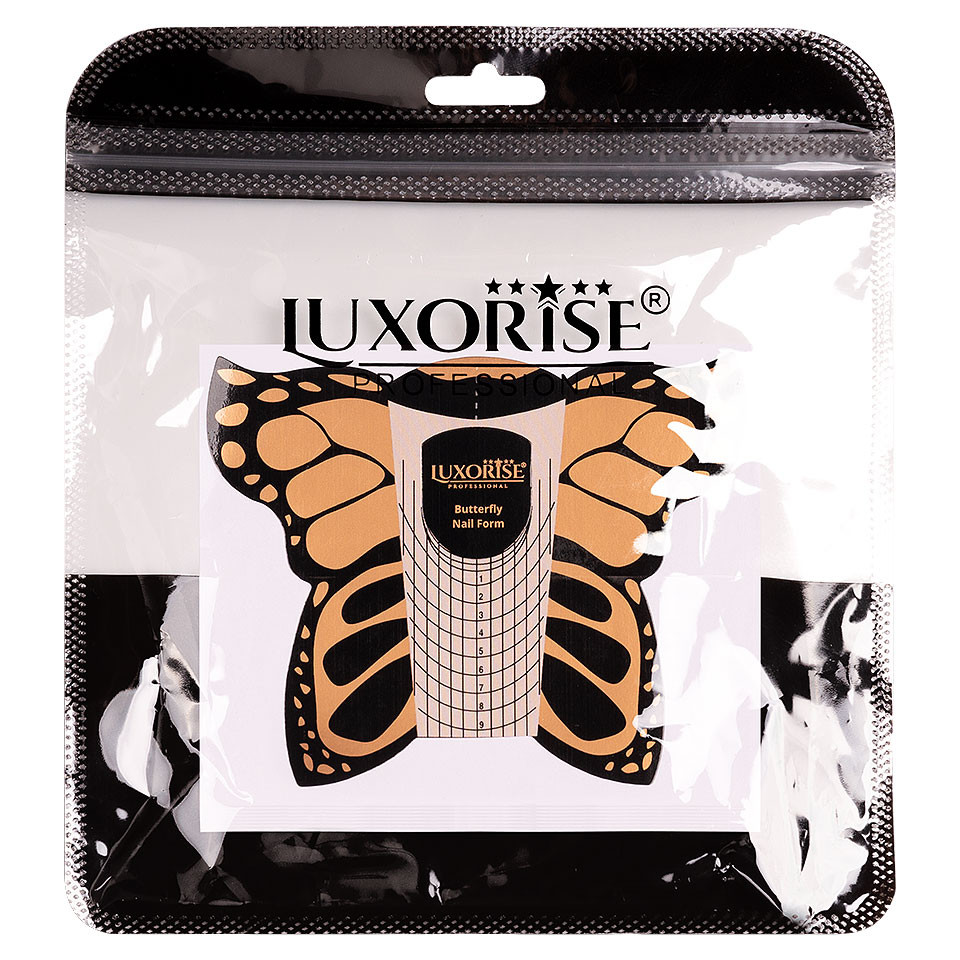 Sabloane Constructie Unghii LUXORISE Fluture 50 buc 5