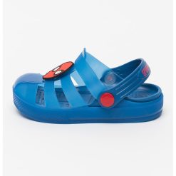 Saboti slingback cu model Spiderman-BAIETI/INCALTAMINTE/Papuci-INCALTAMINTE/Papuci