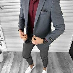Sacou barbati slim fit 10343 O5-3.3-Sacouri barbati