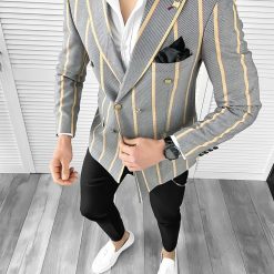 Sacou barbati slim fit 1048 128-1-Sacouri barbati
