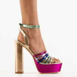 Sandale cu toc Darcey Multi 3