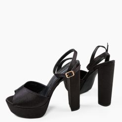 Sandale cu toc Gustavo Negre 7