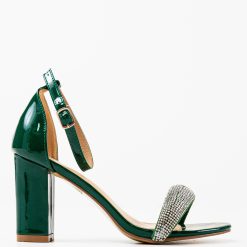 Sandale cu toc Takent Verzi 3