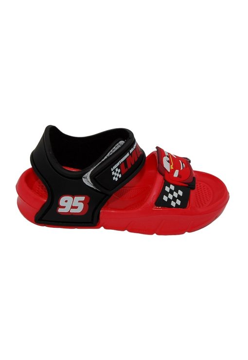 Sandale cu velcro Lightning McQueen-BAIETI/INCALTAMINTE/Sandale-INCALTAMINTE/Sandale