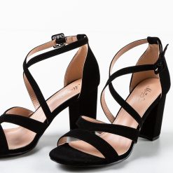 Sandale dama Amritpal Negre 4