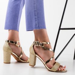 Sandale dama Cafere Aurii 2