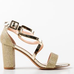 Sandale dama Cafere Aurii 3