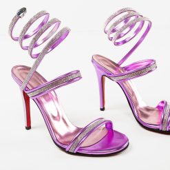 Sandale dama Deskar Mov 5