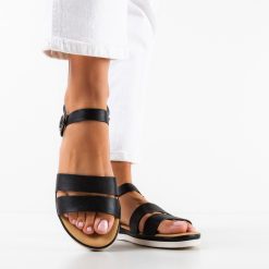 Sandale dama Manveer Negre 3