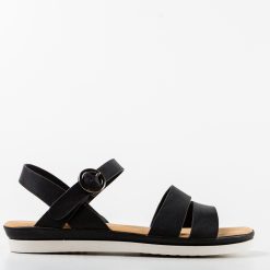 Sandale dama Manveer Negre 4