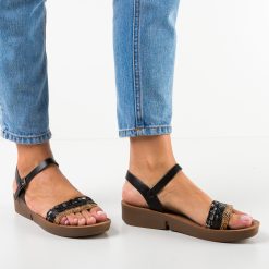Sandale dama Polly Negre 1