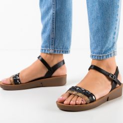 Sandale dama Polly Negre 2