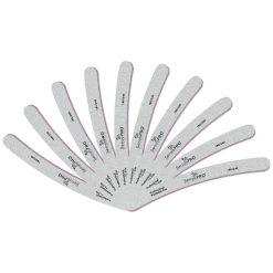 Set 10 pile unghii Banana granulatia 180/240 - SensoPRO Milano-Accesorii Unghii > Pile Unghii / Buffer