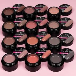 Set 12 Geluri UV Colorate Nude Temptation Collection SensoPRO Milano 2