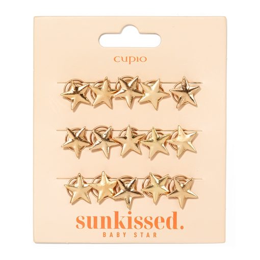Set 15 agrafe de par in spirala Cupio Sunkissed. - Baby Star-Hot Right Now-Summer Club