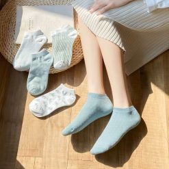Set 5 perechi de sosete pentru dama SS210 marime universala 35 39 6