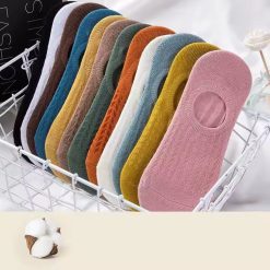 Set 5 perechi de sosete pentru dama SS211 multicolor marime universala 35 39 4