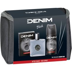 Set cadou  Black: Lotiune dupa ras - 100 ml + Deodorant Spray - 150 ml + Borseta-FEMEI/INGRIJIRE COSMETICA/Produse cosmetice-INGRIJIRE COSMETICA/Produse cosmetice