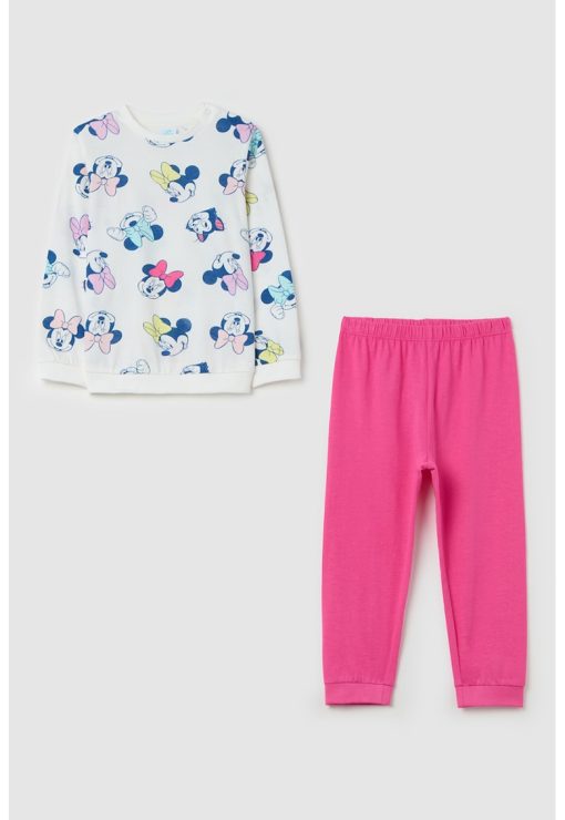 Set de bluza cu imprimeu si colanti - 2 piese-FETE/IMBRACAMINTE/Seturi de imbracaminte-IMBRACAMINTE/Seturi de imbracaminte
