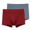 Set de boxeri din amestec de bumbac - 2 perechi-BARBATI/IMBRACAMINTE/Lenjerie intima-IMBRACAMINTE/Lenjerie intima
