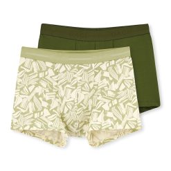Set de boxeri uni si cu model - 2 perechi-BARBATI/IMBRACAMINTE/Lenjerie intima-IMBRACAMINTE/Lenjerie intima