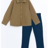 Set de camasa si pantaloni - 2 piese-BAIETI/IMBRACAMINTE/Seturi de imbracaminte-IMBRACAMINTE/Seturi de imbracaminte