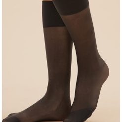 Set de sosete din dres pana la genunchi 10 DEN - 4 perechi-FEMEI/IMBRACAMINTE/Dresuri si sosete-IMBRACAMINTE/Dresuri si sosete