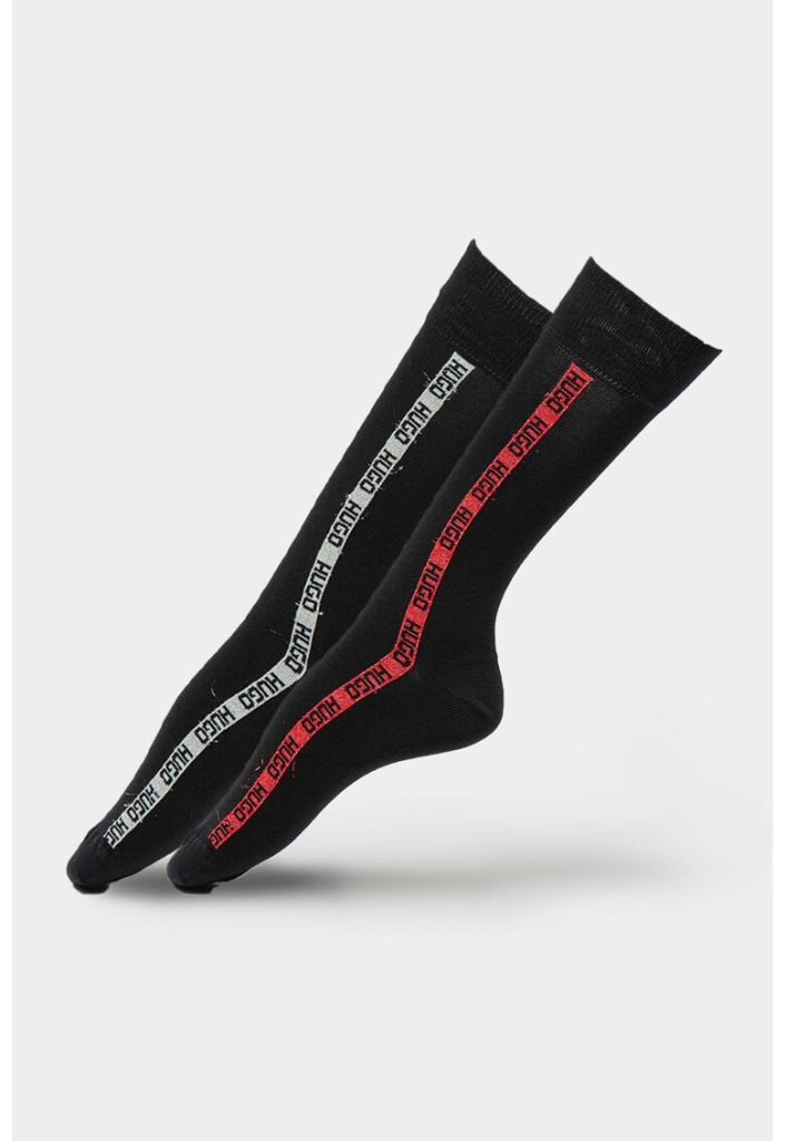 Set de sosete lungi cu fire stralucitoare - 2 perechi-BARBATI/IMBRACAMINTE/Dresuri si sosete-IMBRACAMINTE/Dresuri si sosete