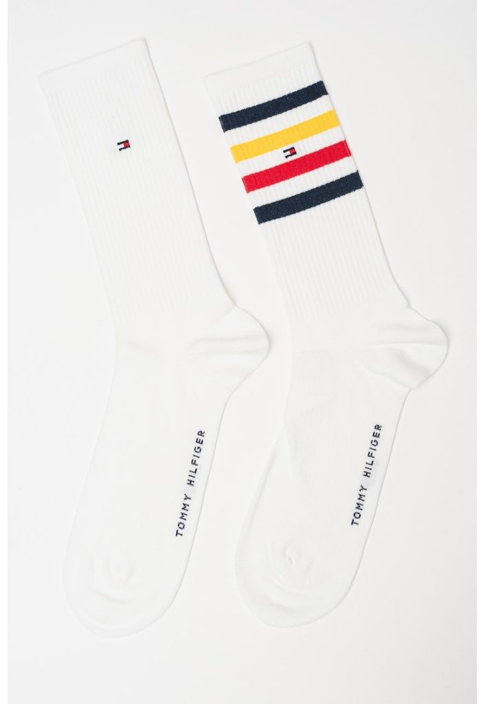 Set de sosete lungi din amestec de bumbac - 2 perechi-BARBATI/IMBRACAMINTE/Dresuri si sosete-IMBRACAMINTE/Dresuri si sosete