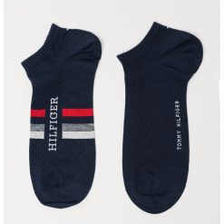 Set de sosete pana la glezna cu imprimeu logo - 2 perechi-BARBATI/IMBRACAMINTE/Dresuri si sosete-IMBRACAMINTE/Dresuri si sosete