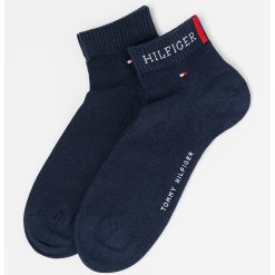 Set de sosete scurte cu imprimeu logo - 2 perechi-BARBATI/IMBRACAMINTE/Dresuri si sosete-IMBRACAMINTE/Dresuri si sosete