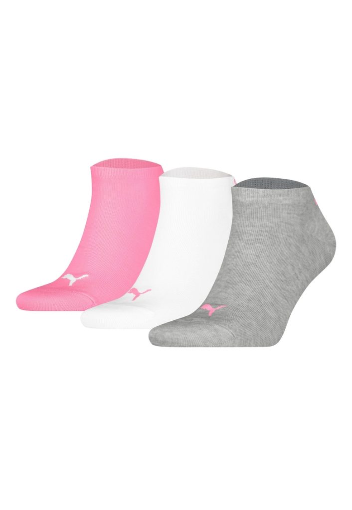 Set de sosete unisex pana la glezna cu imprimeu logo - 3 perechi-FEMEI/IMBRACAMINTE/Dresuri si sosete-IMBRACAMINTE/Dresuri si sosete